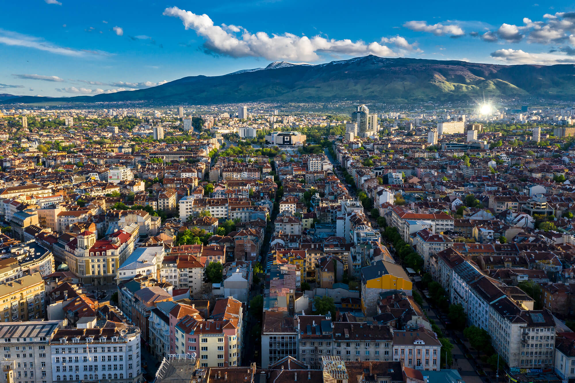 Sofia from above